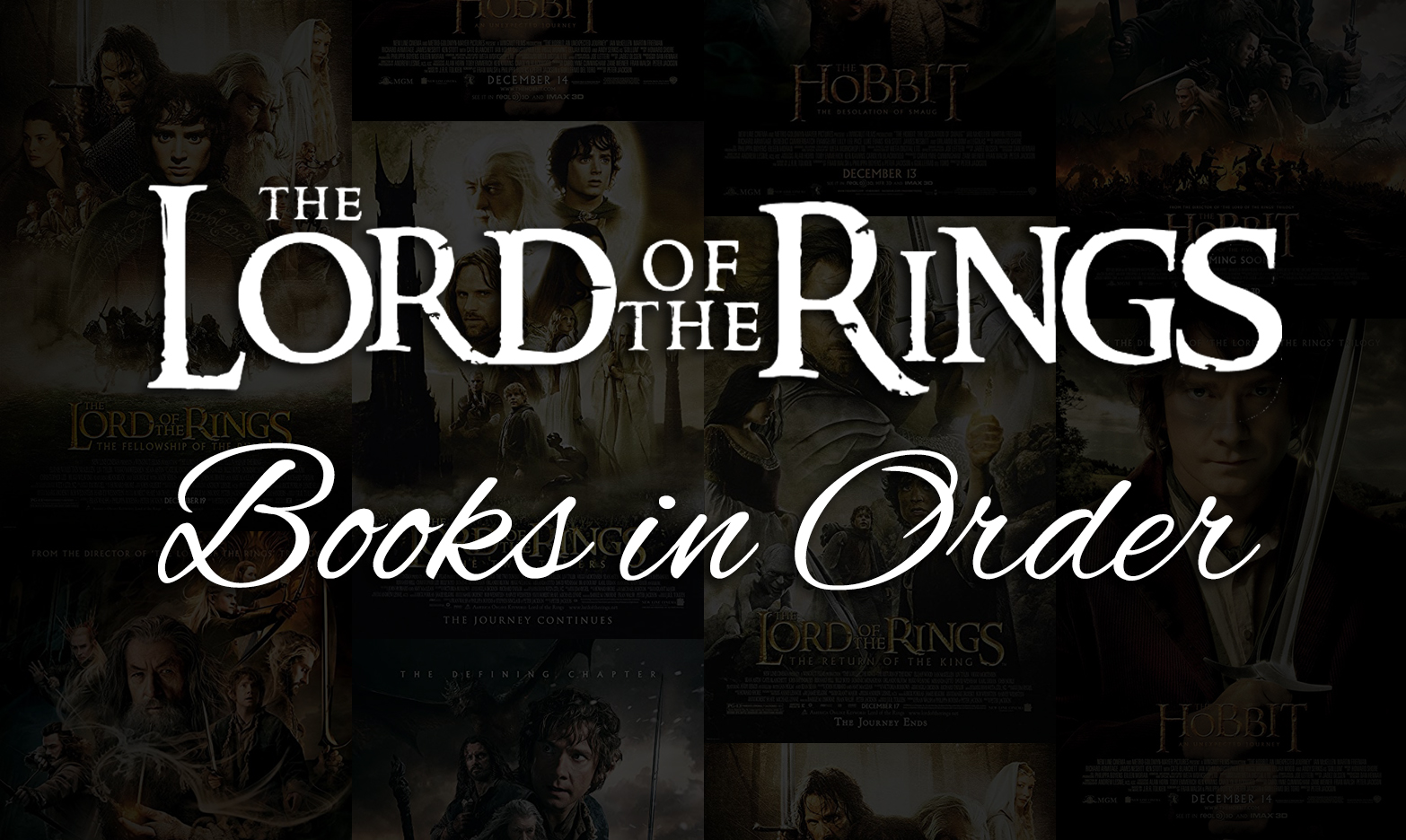 what order to read the lord of the rings books